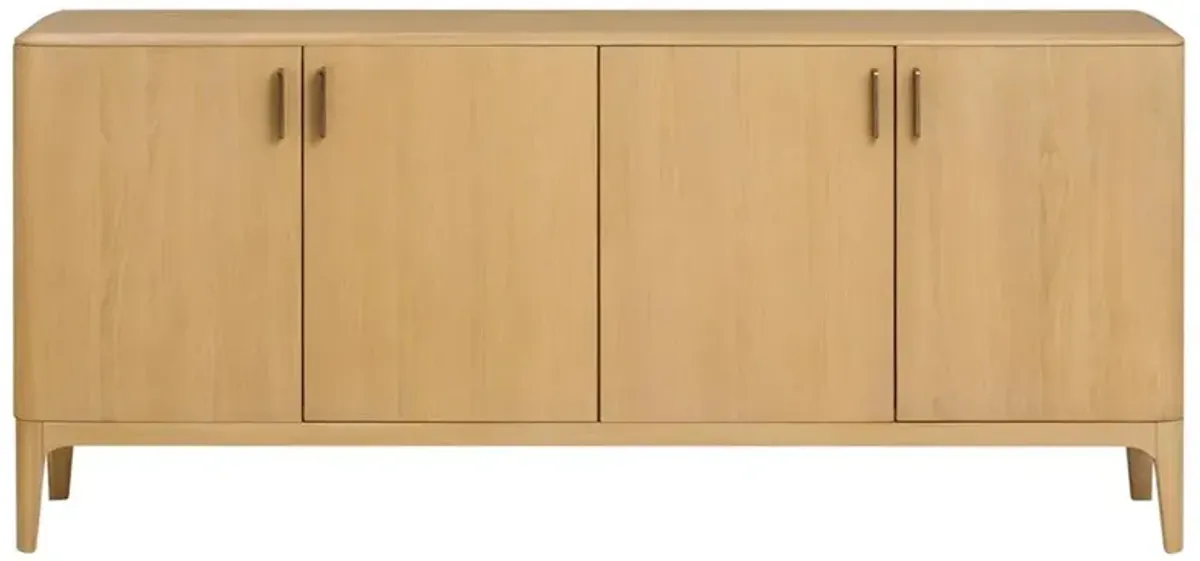 Theron Modern Classic Oak Wood Sideboard