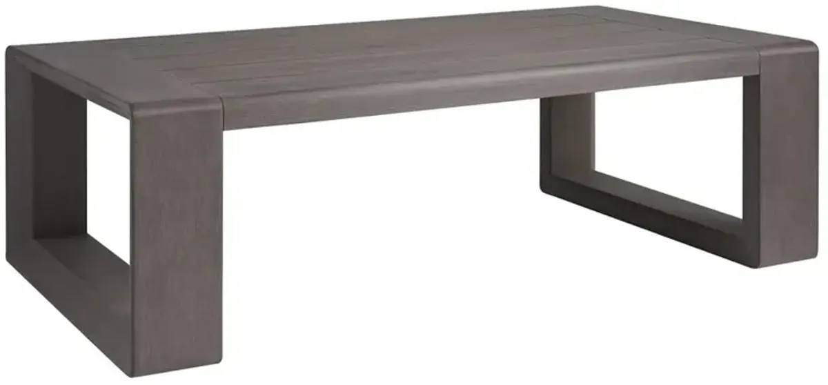 Mozambique Modern Teak Rectangular Outdoor Coffee Table