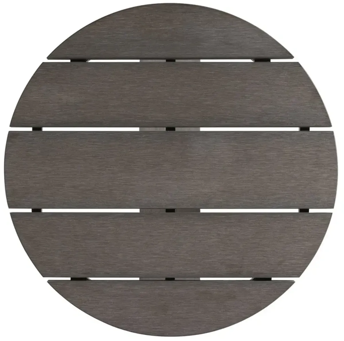 Mozambique Modern Teak Round Outdoor Side Table