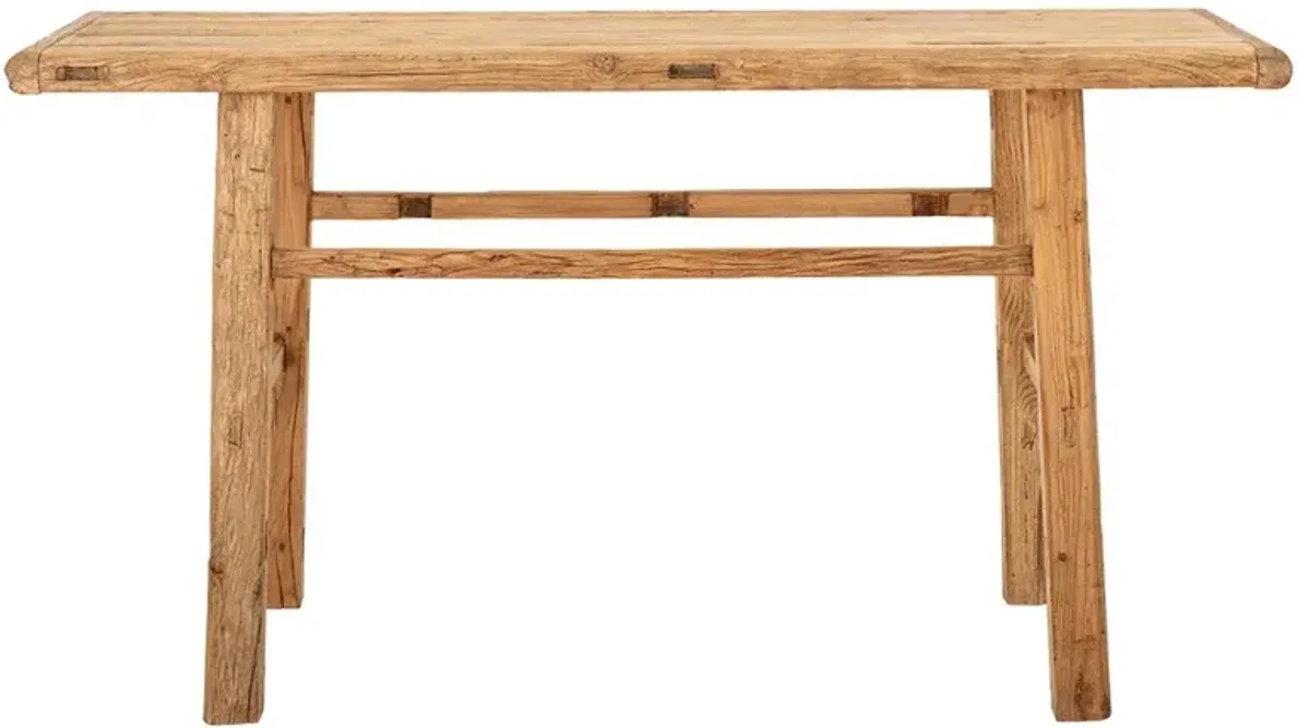 Esther Coastal Beach Reclaimed Wood Console Table