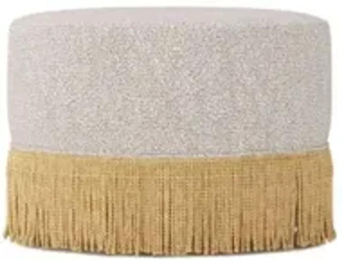 Blakely Alabaster Performance Ottoman - 20”