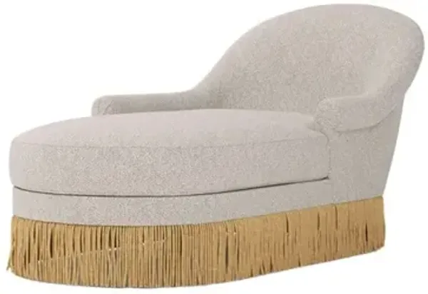 Meilani Alabaster Performance Chaise - Left Chaise