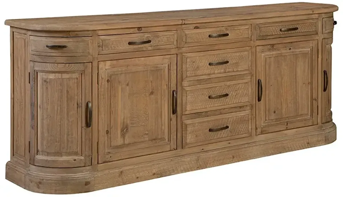 Casey Rustic Lodge Brown Wood Sideboard
