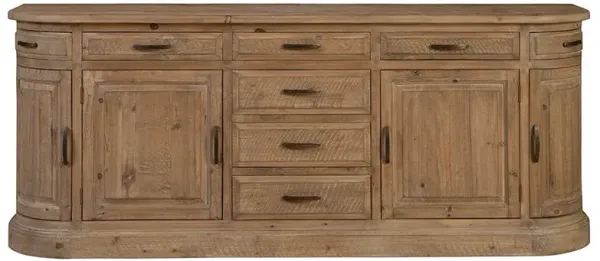 Casey Rustic Lodge Brown Wood Sideboard