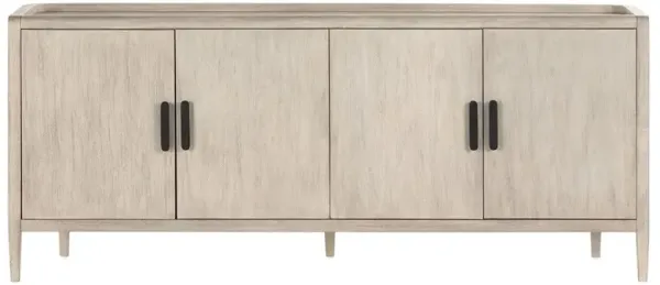 Harland Modern Classic Grey Mahogany Wood Sideboard