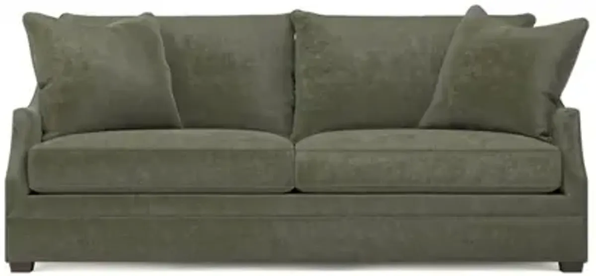 Romilly Sage Green 2-Cushion Sofa - 90”