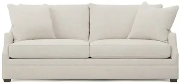 Romilly Sea Salt Performance 2-Cushion Sofa - 90”