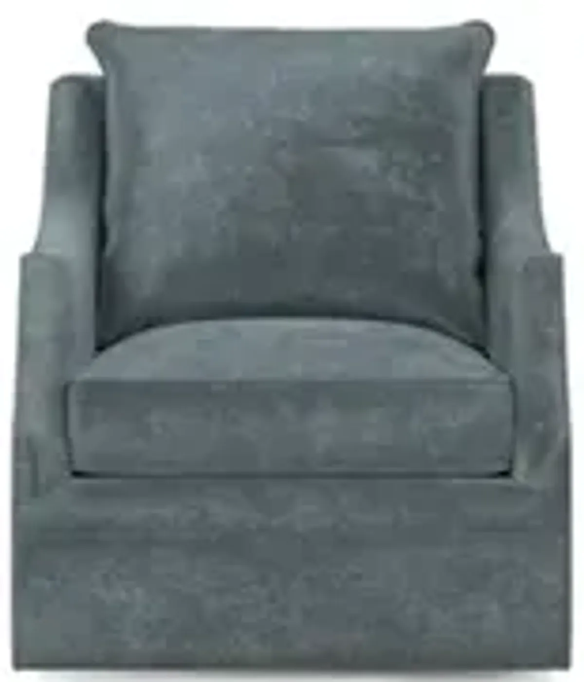 Romilly Slate Blue Swivel Glider Chair