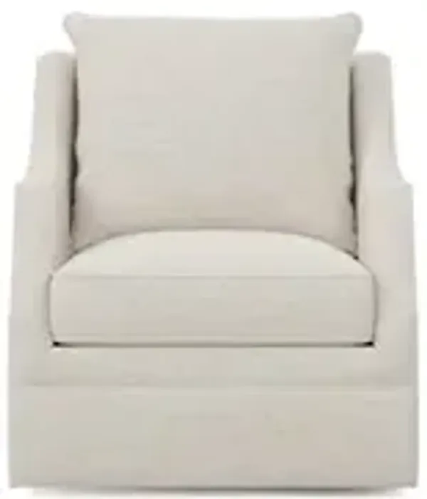 Romilly Sea Salt Performance Swivel Glider Chair