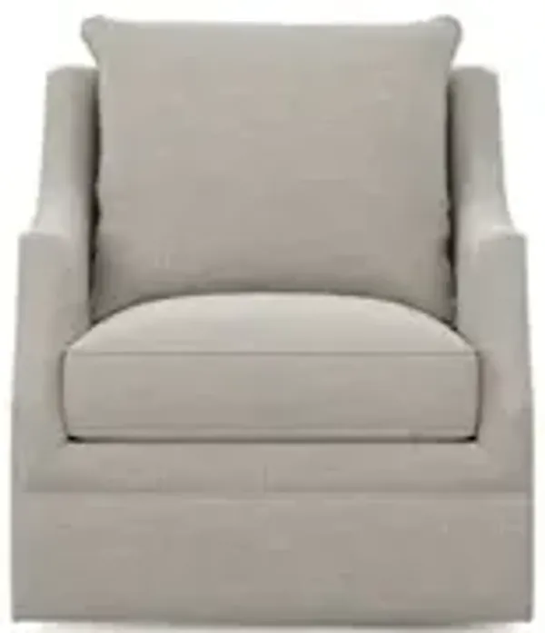 Romilly Dove Performance Swivel Chair