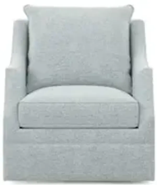 Romilly Mist Performance Swivel Chair