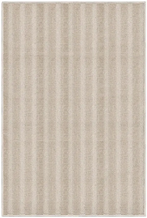 Fibreworks Clara Modern Classic Warm Beige Wool Geometric Patterned Rug -10'x14'