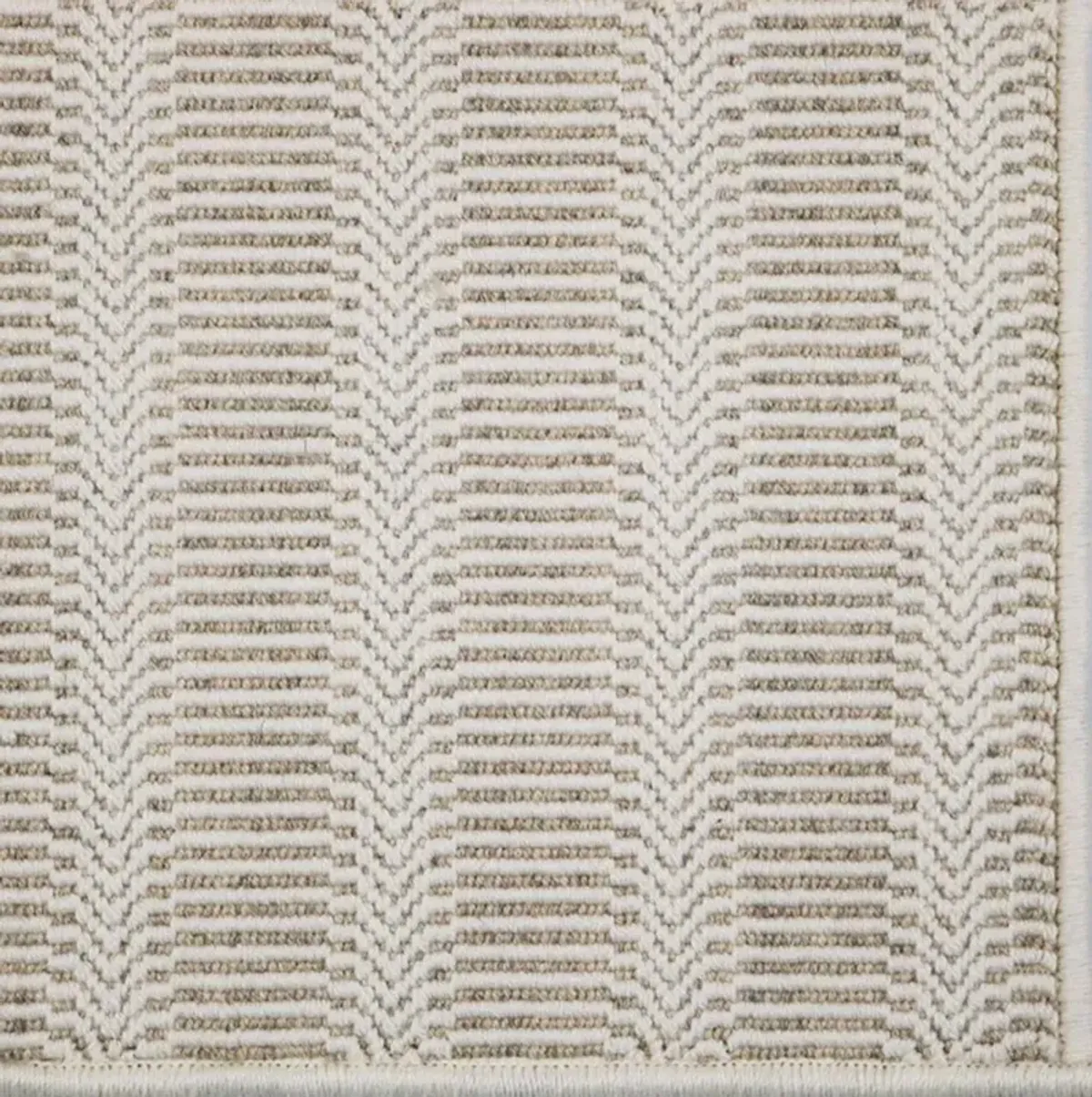 Fibreworks Clara Modern Classic Taupe Wool Geometric Patterned Rug - 8'x10'