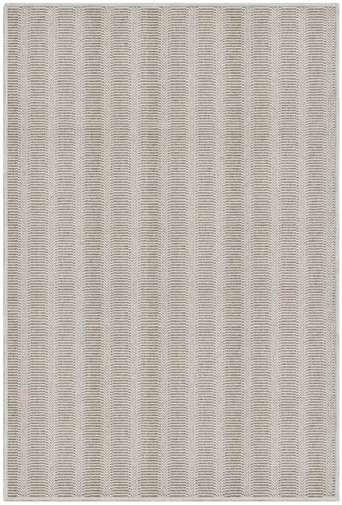 Fibreworks Clara Modern Classic Taupe Wool Geometric Patterned Rug - 8'x10'