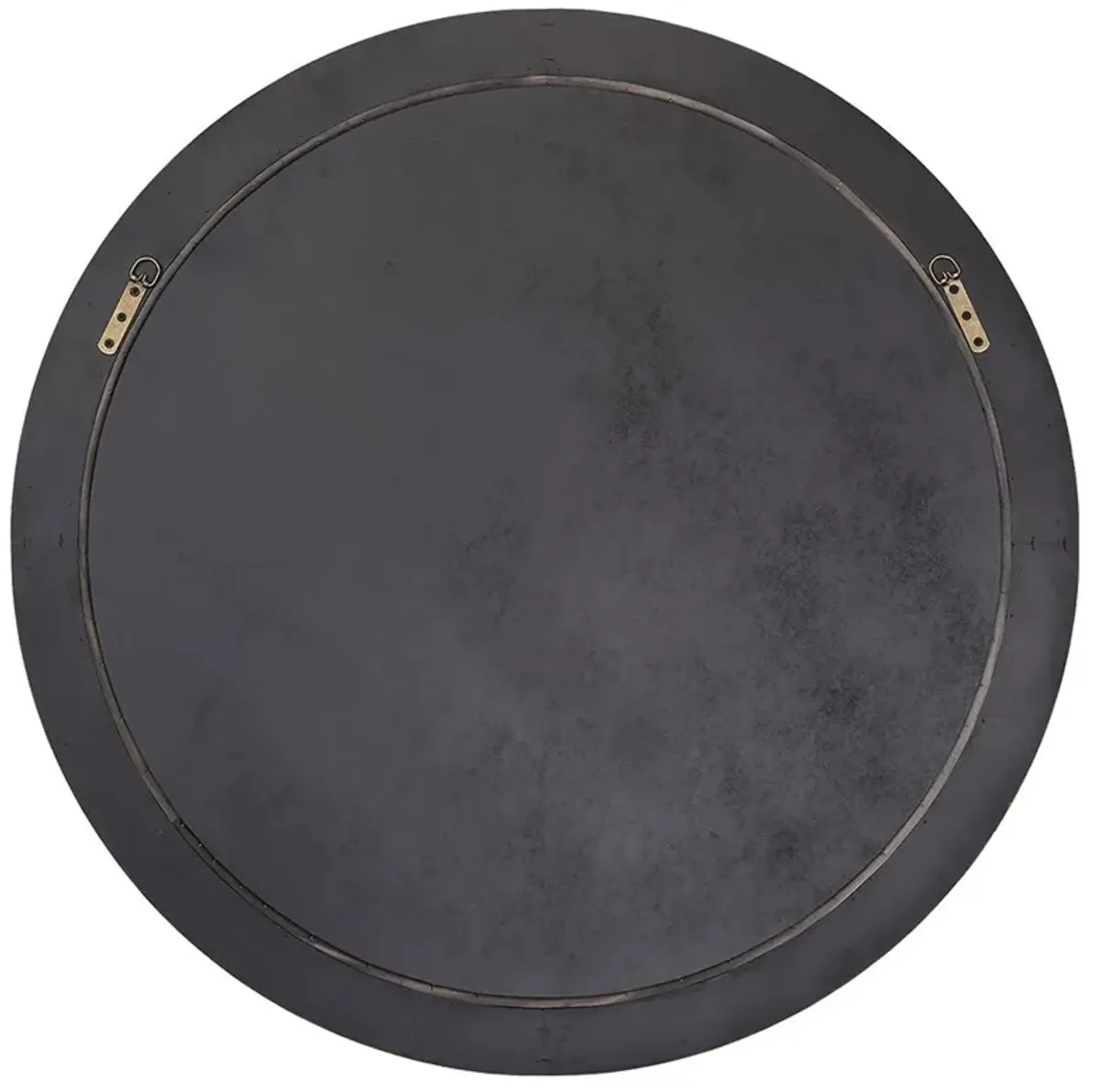 Josiah Coastal Beach Natural Wood Round Wall Mirror