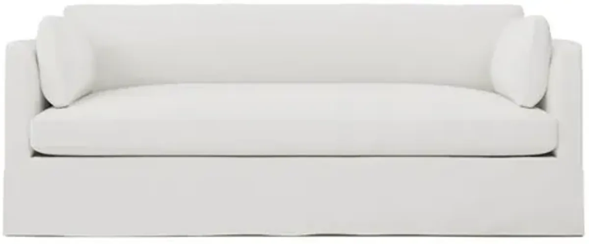Madeline Snow Performance Slipcovered Sofa - 84"