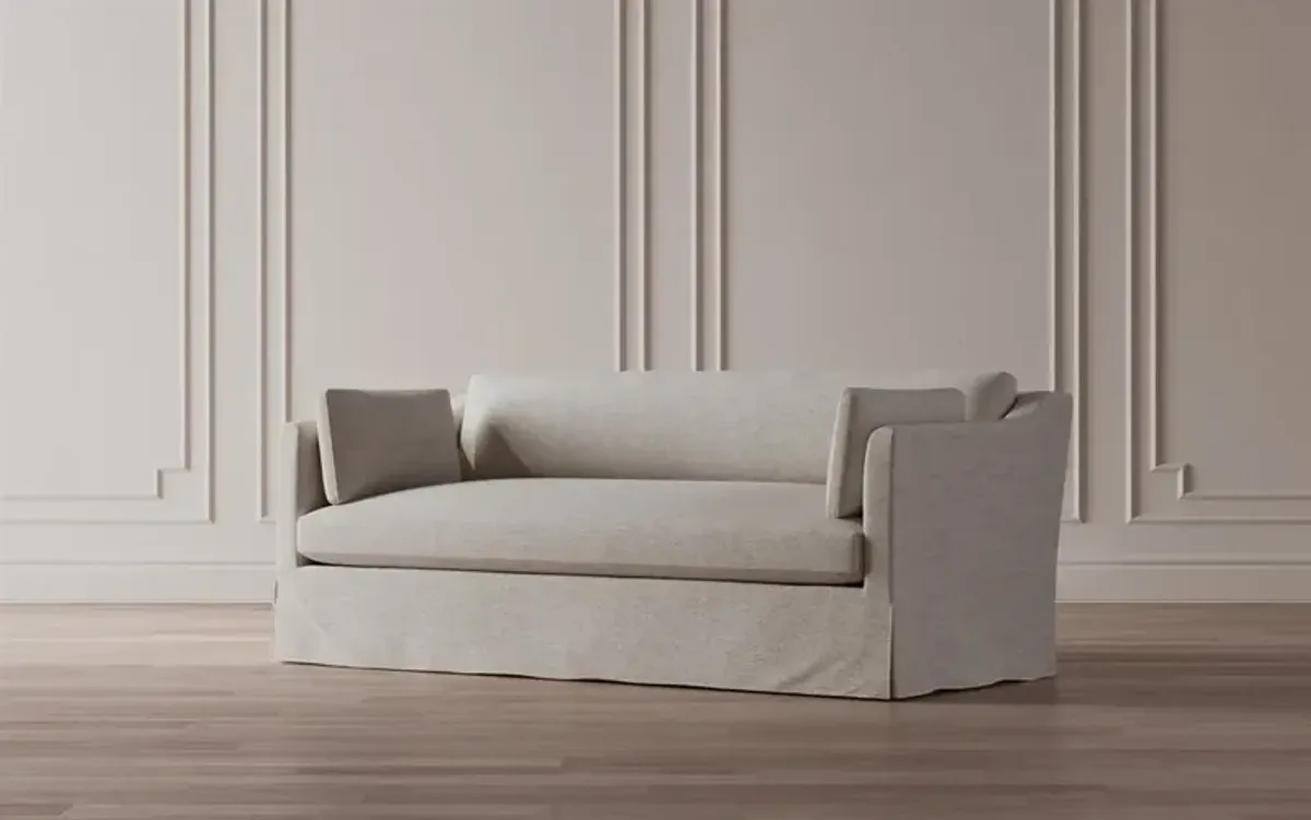 Madeline Baby Fawn Performance Slipcovered Sofa - 84"