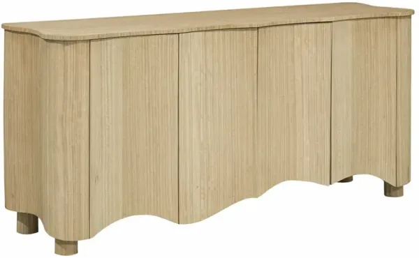 Mischa Modern Classic Natural Wood Sideboard