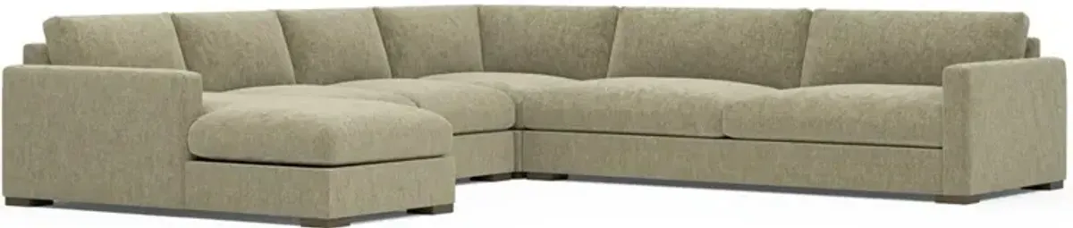 Curtis Rosemary U-Chaise Sectional - Left Chaise - 138”