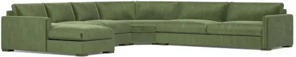 Curtis Grassy Knoll Curved U-Chaise Sectional - Left Chaise - 148”