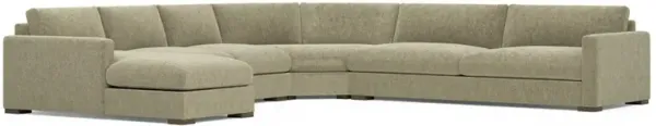 Curtis Rosemary Curved U-Chaise Sectional - Left Chaise - 148”