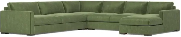 Curtis Grassy Knoll U-Chaise Sectional - Right Chaise - 138”