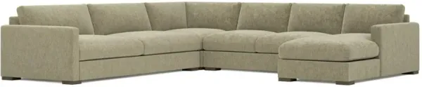 Curtis Rosemary U-Chaise Sectional - Right Chaise - 138”