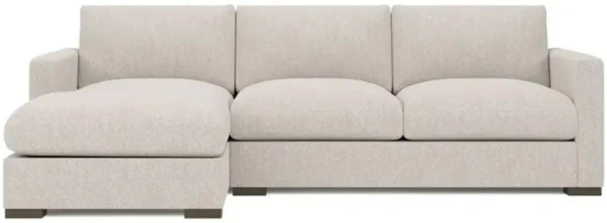 Curtis Spanish Moss Chaise Sectional - Left Chaise - 100”