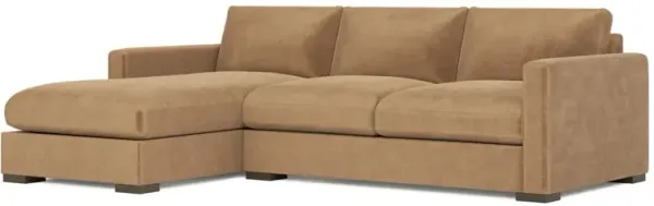 Curtis Nutmeg Chaise Sectional - Left Chaise - 100”