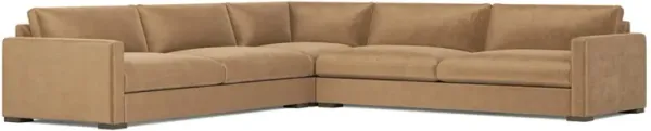 Curtis Nutmeg Corner Sectional - 138”