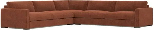 Curtis Chestnut Corner Sectional - 138”