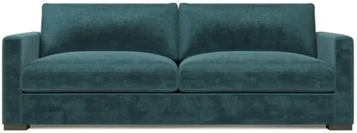 Curtis Mallard Green Sofa - Deep Seat - 90”