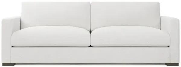 Curtis White Lamb Performance Sofa - Deep Seat - 90”