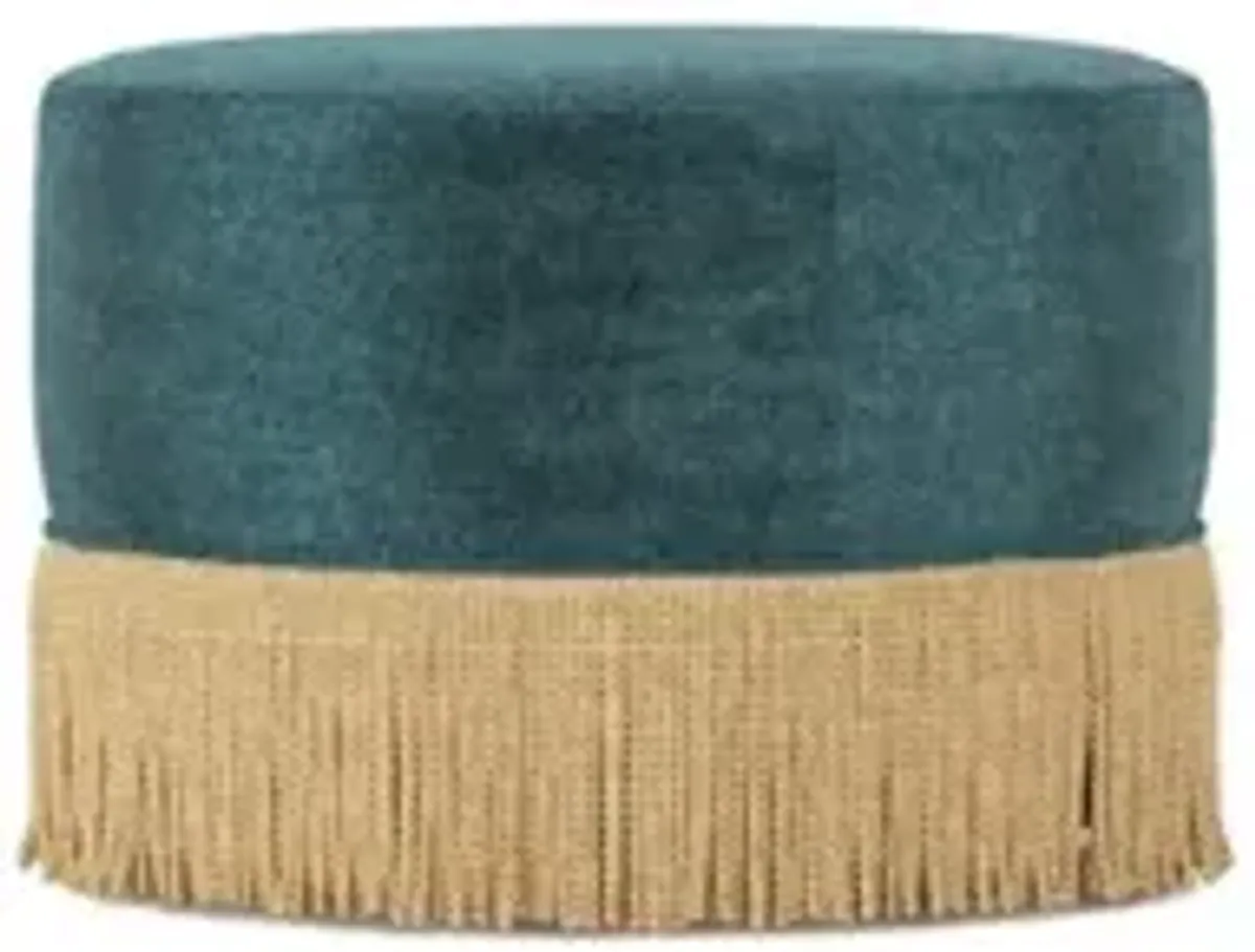 Blakely Mallard Green Ottoman - 20”