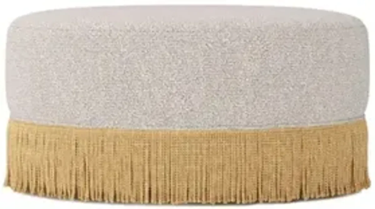 Blakely Rosemary Ottoman - 30”