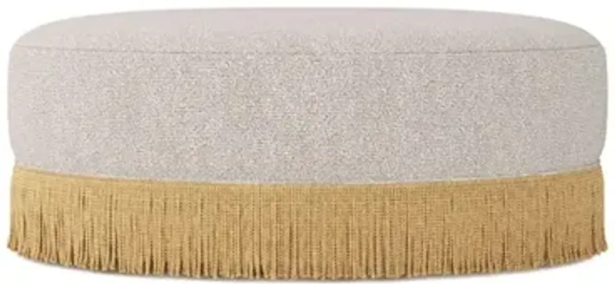 Blakely Mallard Green Ottoman - 40”