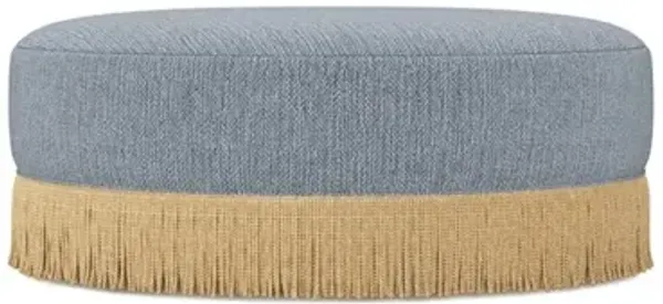 Blakely Tidal Pool Performance Ottoman - 40”