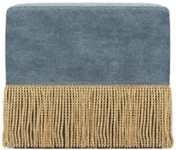 Zayla Water's Edge Ottoman - 20”