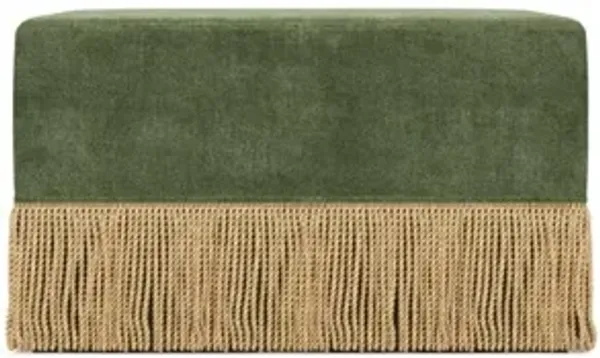 Zayla Grassy Knoll Ottoman - 30”