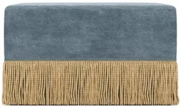 Zayla Water's Edge Ottoman - 30”