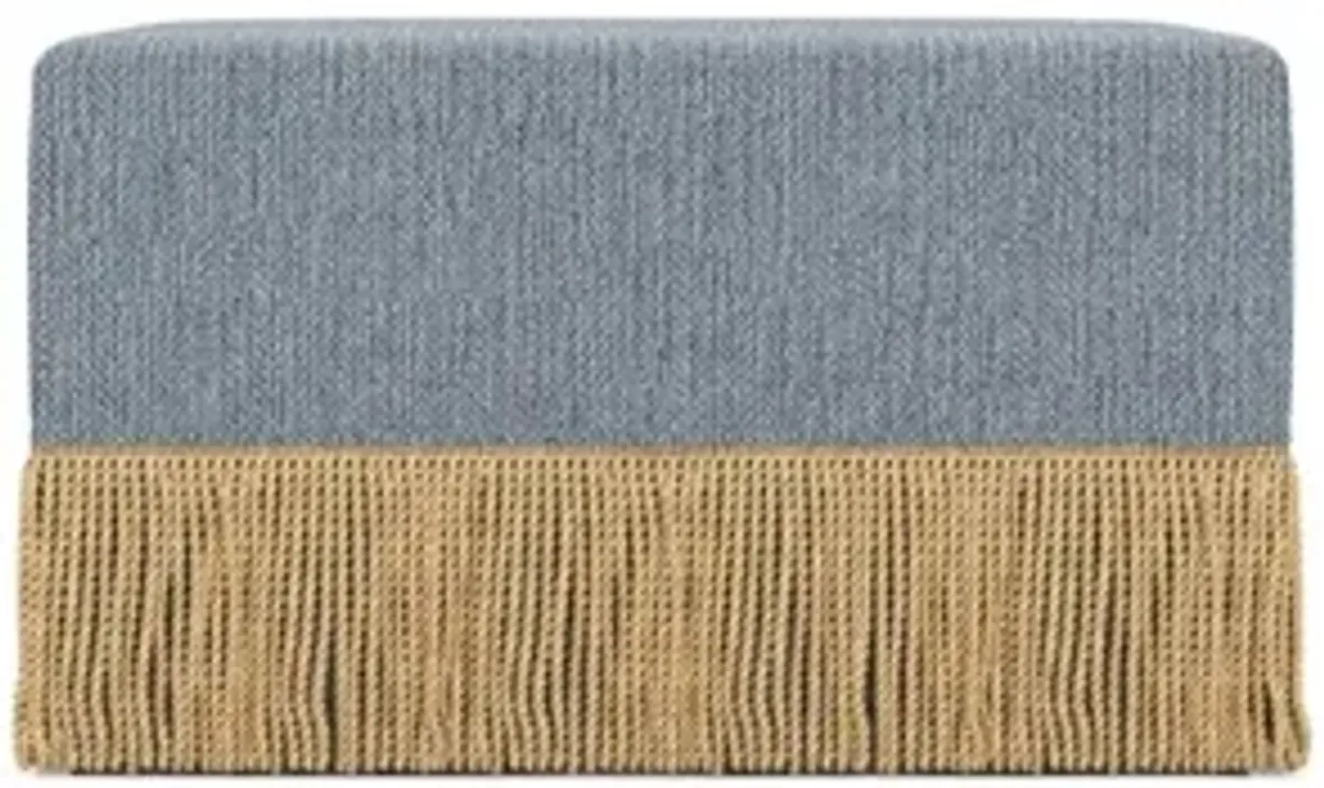 Zayla Tidal Pool Performance Ottoman - 30”