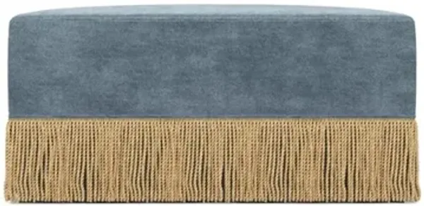 Zayla Water's Edge Ottoman - 38”