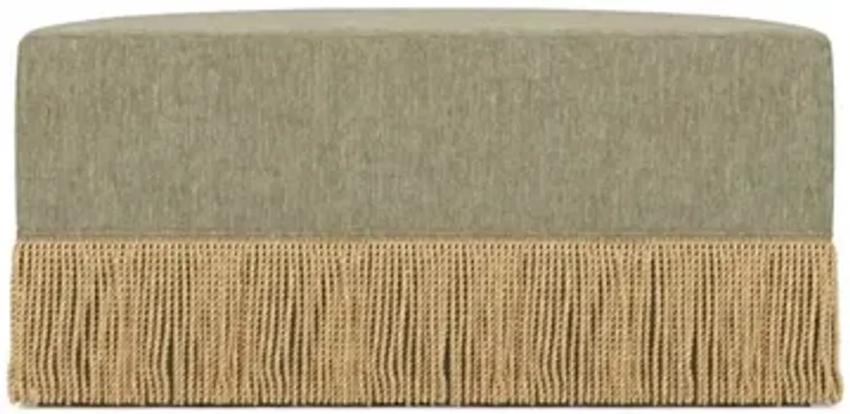 Zayla Rosemary Ottoman - 38”