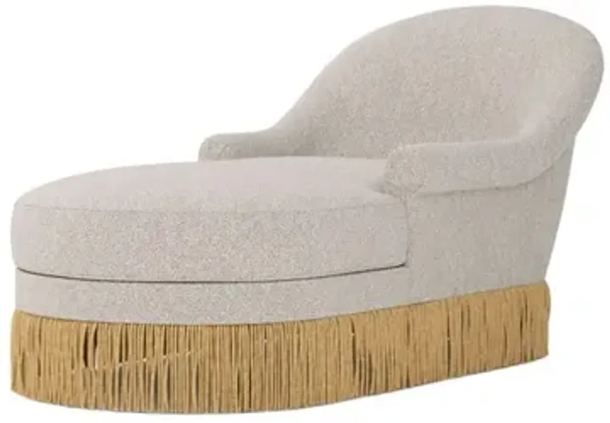 Meilani Nutmeg Chaise - Right Chaise