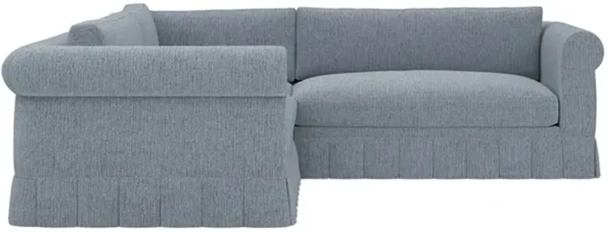 McKinley Tidal Pool Performance Skirted Corner Sectional - 105”