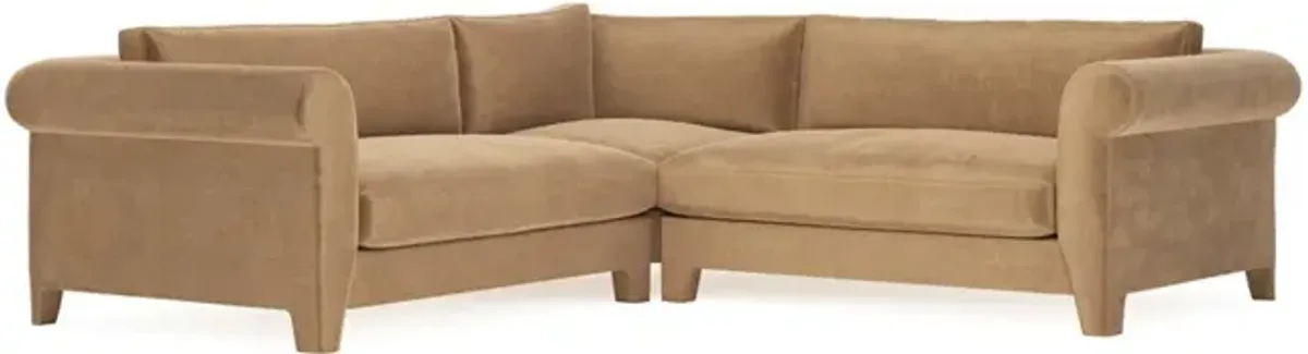 McKinley Nutmeg Corner Sectional - 105”