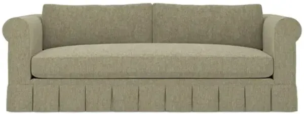 McKinley Rosemary Skirted Sofa - 90”