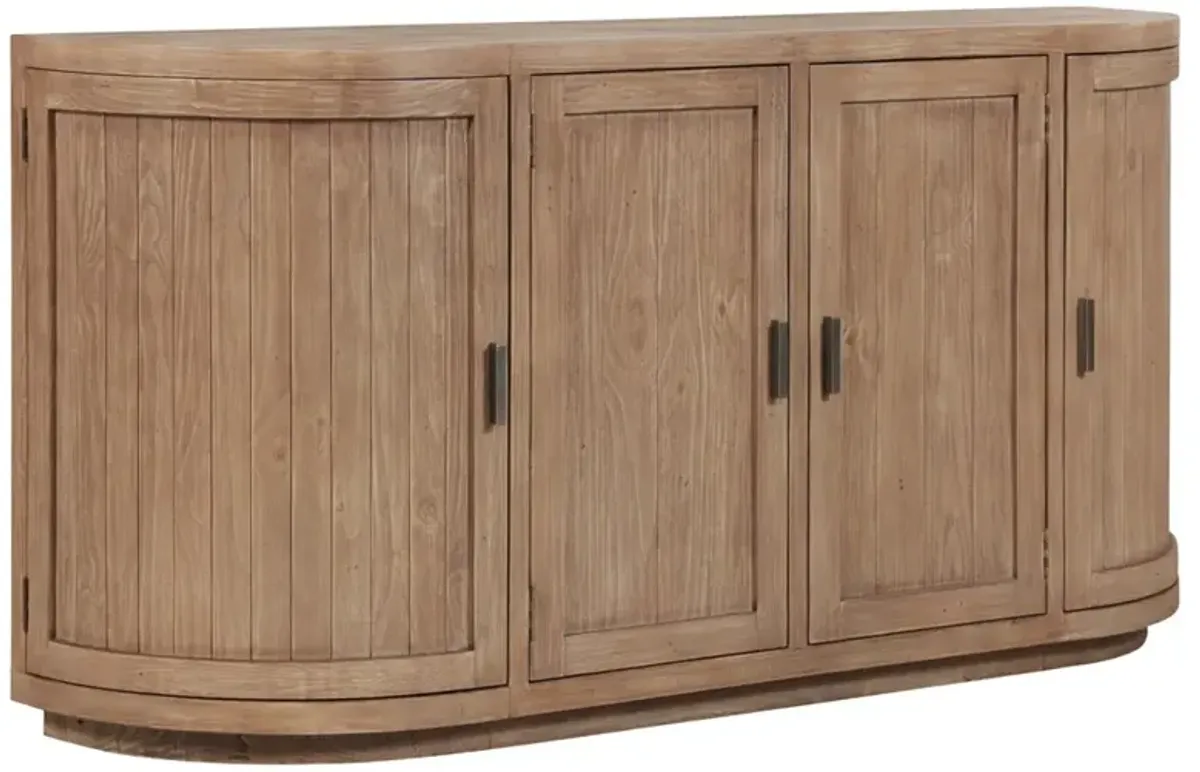 Nymeria Rustic Lodge Natural Reclaimed Wood Sideboard