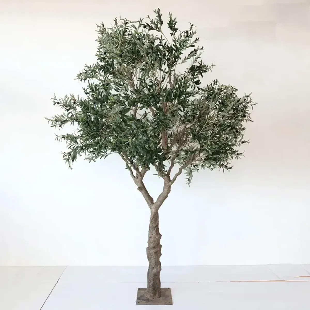 Edith French Country Green Faux Olive Tree