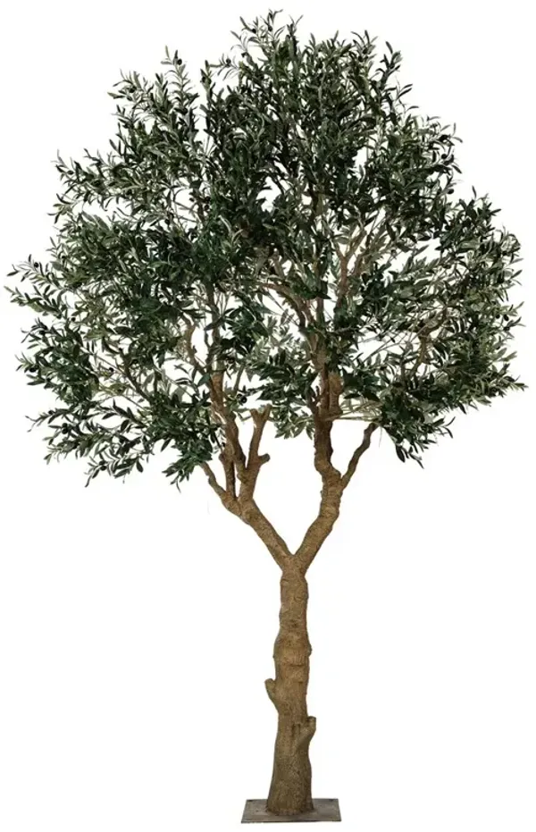 Edith French Country Green Faux Olive Tree